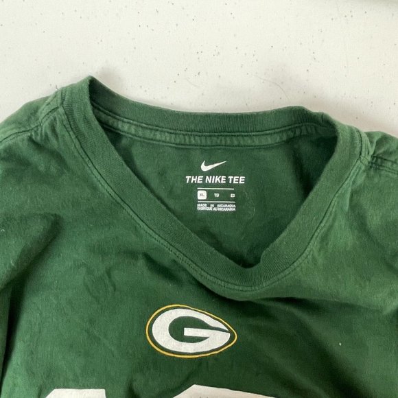 Nike Aaron Rodgers Green Bay Packers Jersey T Shirt NFL Football Green XL - Picture 4 of 4